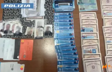 那不勒斯警方捣毁假证件窝点：身份证、医保卡、信用卡一应俱全