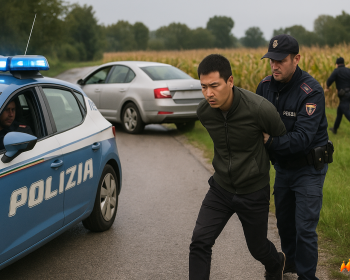 车载7名非法移民！意大利警方追击中抓获中国籍人贩嫌疑人