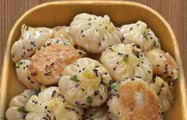 免揉面！一口爆汁的拇指生煎！巨巨巨…巨好吃