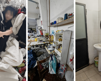 为了躲避检查，普拉托一工厂老板竟把黑工藏在布料堆里！