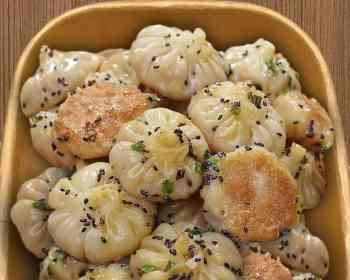 免揉面！一口爆汁的拇指生煎！巨巨巨…巨好吃