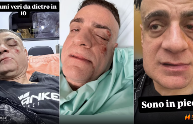 罗马反扒网红在地铁里遭十人偷袭围殴，被打的鼻青脸肿！