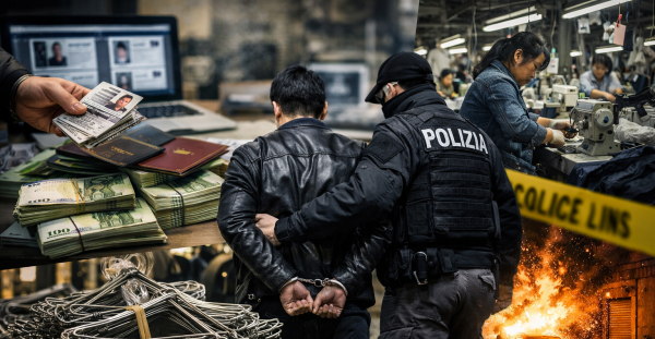 从微信聊天到工厂内部，普拉托华人地下产业链被电视节目深度曝光