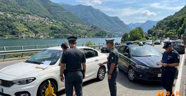罚款、扣车、吊销驾照！米兰华人“黑出租”在科莫被查！
