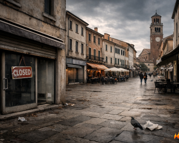 梅斯特雷中心“空了”！费雷托广场三分之一商铺关门