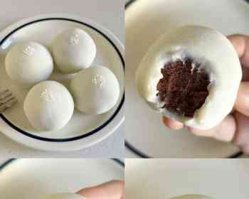 低卡生巧大福🍫一口糯叽叽 零糖油超美味😋