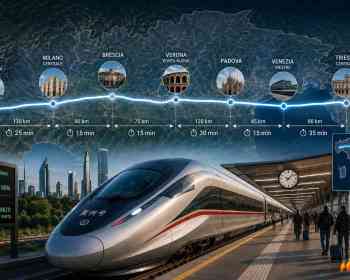 意大利要搞“中国式高铁”？从都灵到的里雅斯特不到2小时！
