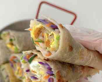 🔥小朋友超爱的煎饼卷！！一口下去超满足！！