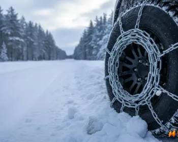 防滑链不是摆设，冬天开车这些细节不注意要吃罚单