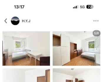 米兰红线bonola站地铁口步行五分钟整房出租