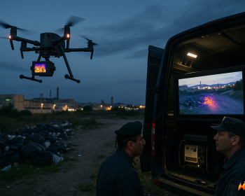 普拉托下狠招！红外线无人机夜间巡逻，专盯乱扔垃圾