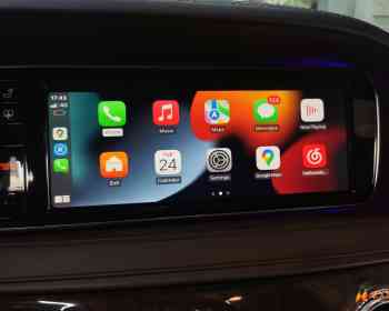 15款奔驰S级加装无线CarPlay系统：经典与科技的完美融合