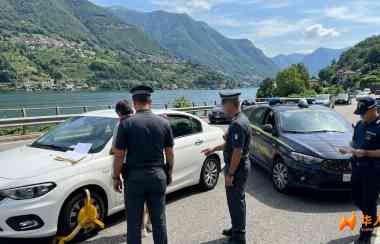 罚款、扣车、吊销驾照！米兰华人“黑出租”在科莫被查！