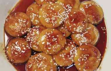 巨～巨巨好吃❗️香甜糯叽叽的红糖糯米糍粑