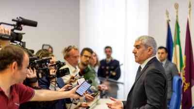 Bruno Megale, nuovo questore. Foto LaPresse, Stefeno Porta (1).jpg