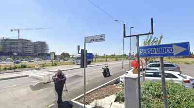 Incrocio a Vimodrone dove sarà installato il semaforo con telecamera.jpg