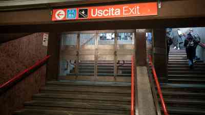 Metro rosso, Atm, sciopero, scioperi. Foto LaPresse.jpg