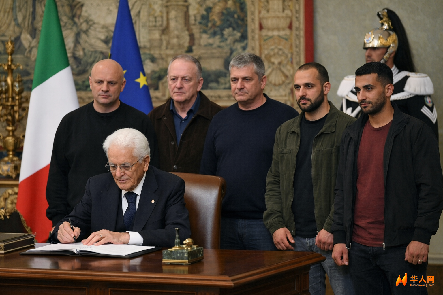 🧨马上过年了！意大利总统特赦了5名服刑人员！