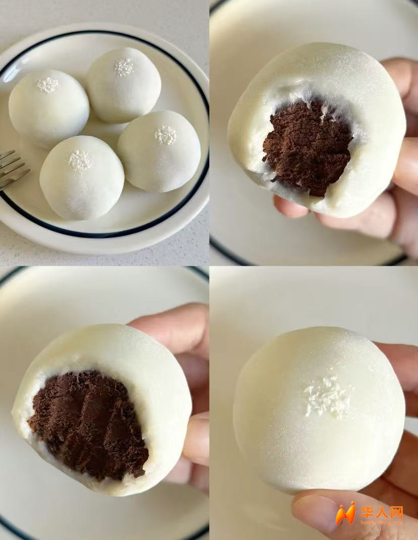 低卡生巧大福🍫一口糯叽叽 零糖油超美味😋