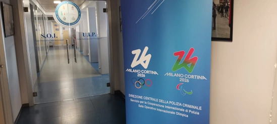 米兰冬奥倒计时，警方国际指挥室启用