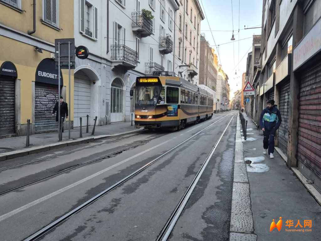 米兰12、14路电车改道！华人区Bramante大修到9月