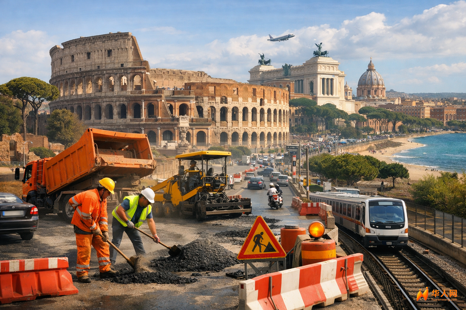 罗马市长要砸1亿欧修路补坑，市中心未来或大幅限车