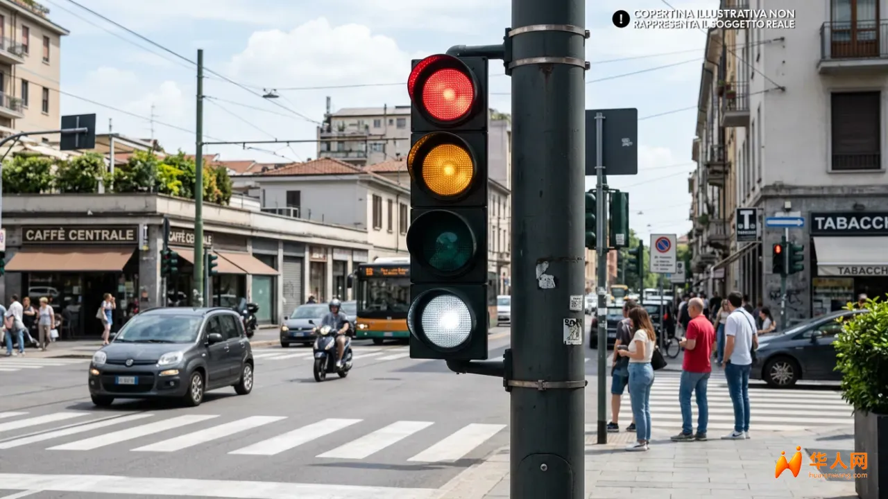 还是意大利人会玩！除了红黄绿，罗马试点“白灯”信号灯