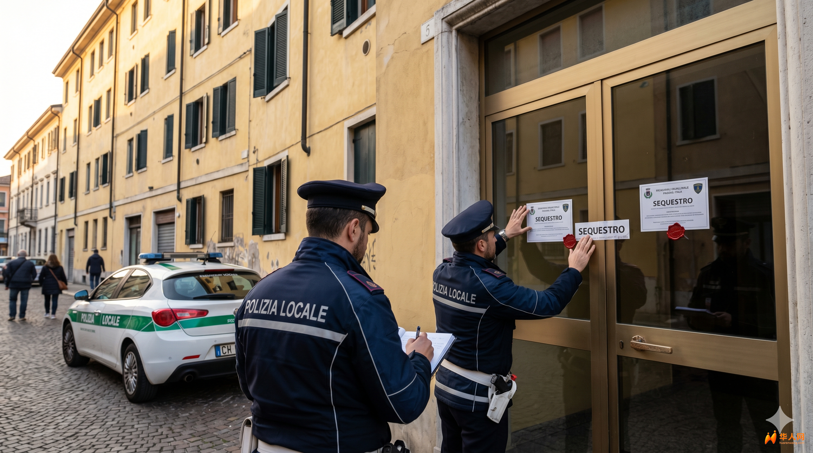 每晚25欧元！意大利帕多瓦查封一家华人非法搭铺