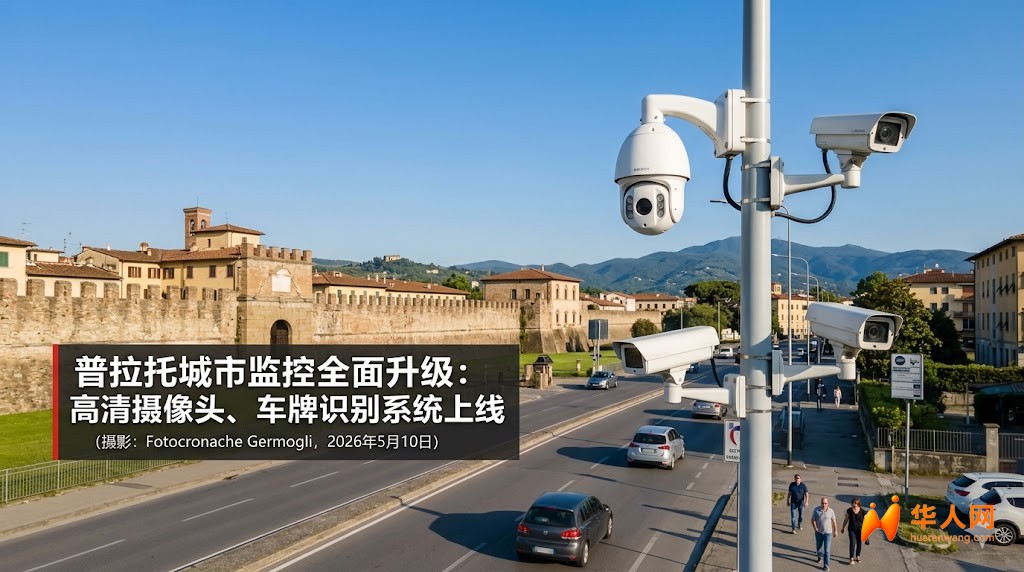 普拉托全城“换眼”！近300个监控全覆盖，违章犯罪无处遁形