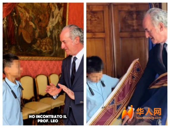 威尼托主席每天打卡学中文！背后的老师竟然是个11岁的小网红